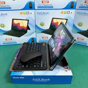 Venda quente de 10,1 polegadas Windows 11 Tablet 2-em 1 com teclado 16G + 512G Processador Octa-core 360 ° Rotativo para negócios Tablet 4G