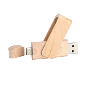 OTG Type-C Usb闪存驱动器木制竹制USB闪存驱动器2.0和3.0笔式驱动器 - Product Image 5