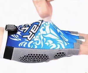 Luvas Respiráveis e Absorventes de Suor para Ciclismo Fitness Proteção Esportiva para as Mãos - Product Image 5