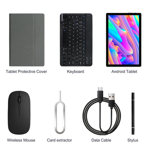 Tableta personalizada OEM/ODM 10 pulgadas Android uso empresarial 4G LTE tableta compatible con teclado, ratón, funda, lápiz óptico - Product Image 4