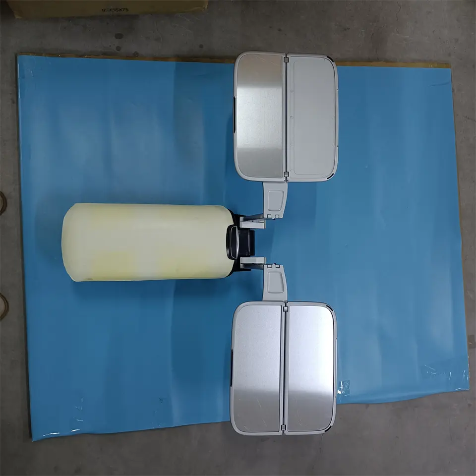 Piezas eléctricas de torneado de coche, mesa de comedor plegable personalizada para decoración interior de coche de lujo para MINIBUS y VANS, 2022
