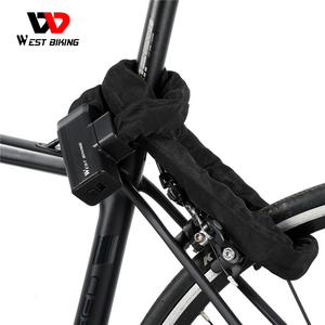 WEST BIKINGバイク自転車キーセキュリティパスワードスチールロックサイクリングチェーンコード化盗難防止ロックサイクルバイク安全チェーンロック用 - Product Image 4
