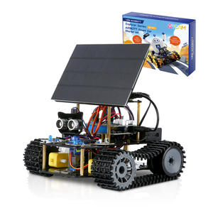 ACEBOTT fai da te Smart 4WD Mini serbatoio con fotocamera IoT ESP32 codifica per Arduino Robot Kit auto che collega sistema solare intelligente - Product Image 1