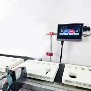 Codice automatico Online stampante a getto data numero di lotto imballaggio sacchetto di plastica linea di assemblaggio stampa a getto d'inchiostro codice bidimensionale - Product Image 5