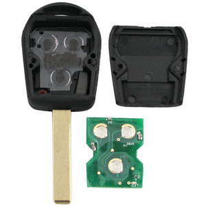 3 düğmeler eski EWS uzaktan kumandalı anahtar fob 315MHz veya 433MHz ile ID44 PCF7935 çip için BMW 7 serisi HU92 veya HU58 bıçak - Product Image 4