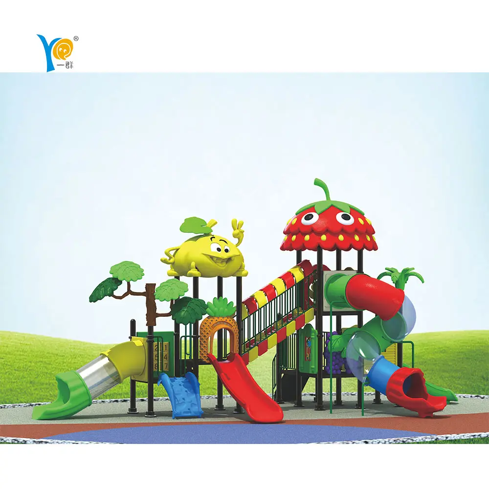 Comercial perfeito crianças brinquedos plástico slide jardim de infância segurança ao ar livre importação china playground equipamentos para escola atacado