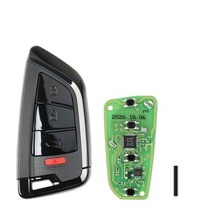 100% original Xhorse XSKF21EN Universal Smart Key Emoeial Knife Style 4 Tasten xhorse vvdi2 Fernbedienung auf Lager