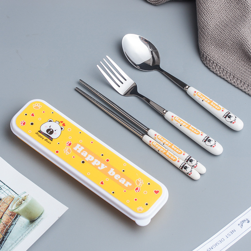 Silver Bear Three-Piece Set