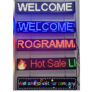 Наружный RGB P10 светодиодный знак сообщения Программируемый прокручиваемый текстовый знак для бизнес-магазина - Product Image 3