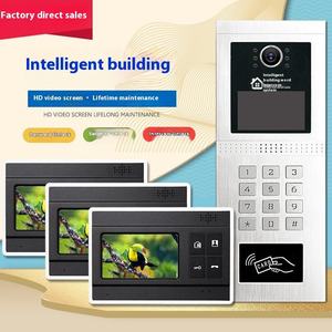 Interphone vidéo numérique filaire personnalisé par le fabricant, système d'interphone réseau pour appartement, moniteur intérieur 7 pouces - Product Image 3