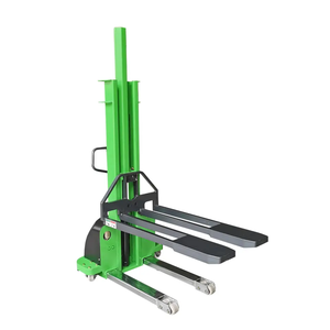 Vision Loading 500kg容量1100mm持ち上げ高さスタッカートラック用CE電力セルフローディングスタッカーフォークリフト - Product Image 4