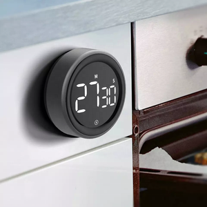 LED Round Kitchen <span class=keywords><strong>Timer</strong></span> ABS Kunststoff Magnet Küchen <span class=keywords><strong>timer</strong></span> Nachhaltiger <span class=keywords><strong>Countdown</strong></span> Digitaler <span class=keywords><strong>Timer</strong></span> zum Kochen - Product Image 4