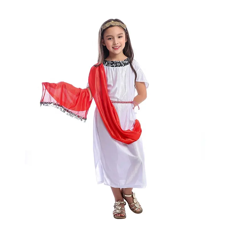 Costume del gioco di ruolo della fase di cosplay del faraone egiziano della ragazza del Costume romano della dea greca antica all'ingrosso
