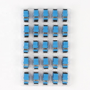 SC LC UPC APC单工SM单模光纤适配器无法兰 - Product Image 6