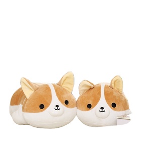ソフトコーギー動物枕クリエイティブのぞき見犬ぬいぐるみ犬人形卸売就寝時おもちゃ女の子眠っている漫画Oppバッグユニセックス - Product Image 1