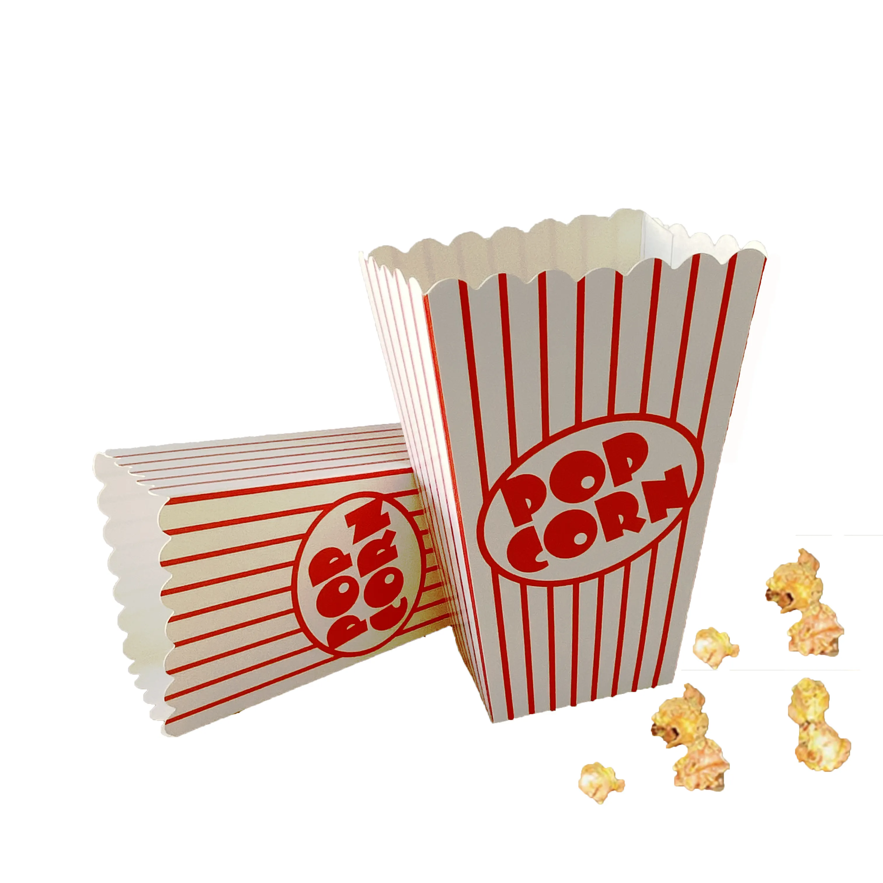 Großhandel Günstige Einweg Pappe Pop Corn Boxen