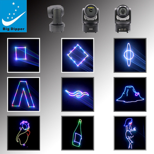 Büyük kepçe lazer LS3000-RGB dmx ışıkları sahne <span class=keywords><strong>Led</strong></span> ışık hareketli kafa ışık için parti düğün disko performans çubuğu olay dans