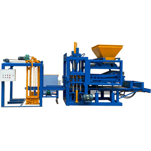 Fábrica de ladrillos, máquina de bloques de hormigón de enclavamiento hidráulico completamente automática, fábrica de ladrillos, - Product Image 1