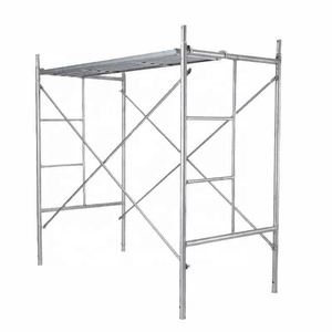 Andamio de marco de puerta Paseo a través de escaleras Andamio Ringlock de Marco H móvil de acero galvanizado para construcción Layher - Product Image 1