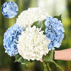 Ic9005 phổ biến nhà máy trực tiếp bán DIY đầy màu sắc giáng sinh Hydrangea nhân tạo Hydrangea bất động cảm ứng 50 cm <span class=keywords><strong>hydrangeas</strong></span> - Product Image 3