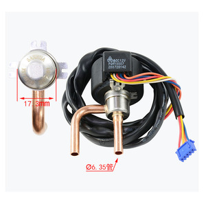 三华DPF系列控制阀DC12V 1.65C 6线频率修理R22 R404 134a双流电子膨胀阀 - Product Image 1