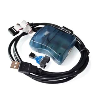 AVAT AVRISP MkII XP2 AVR ISP Mk2 USB AVRISP programmatore In-System supporta AVR Studio STK500