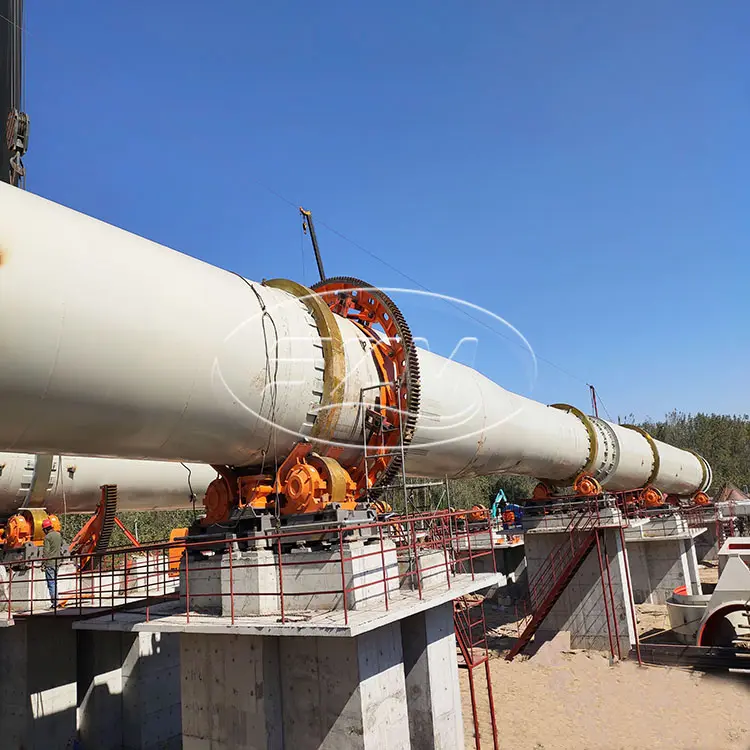 De cerámica fractura Proppant Arena de cerámica horno de secado de la máquina de la fabricante de desulfuración de yeso en polvo de horno rotatorio