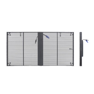 P3.91 display trasparente esterno led wall photo booth machine programma di affiliazione digital signage display a led schermo esterno - Product Image 1