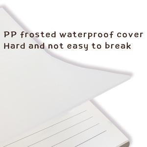 批发实用透明PP封面书写书螺旋A4笔记本，带横线，适用于学校和办公室 - Product Image 5