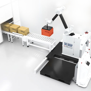 Sistema di palificazione robotizzato completamente automatico di carico e scarico palettizzazione robot per il contenitore