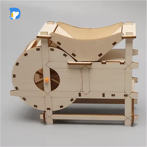 STEAM Educational DIY Wooden Wind <strong>Valley</strong> Machine Science Engineering <strong>Toys</strong> for Homeschoolers Solar Function Learning Packaged Box - Product Image 2