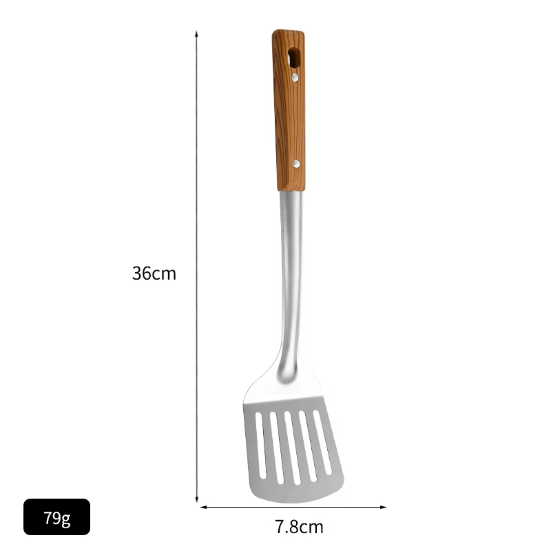 Espátula para freír - plateada