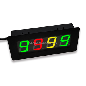 Eingebettete Installation 1,2-Zoll-4-stellige digitale LED-Ziffern anzeige mit programmier barem Mehr farben display