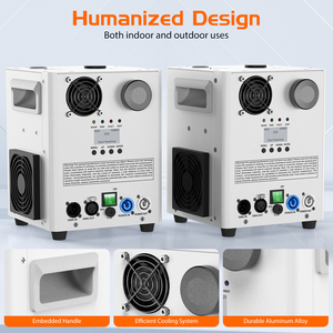 U'king 800W Máy Tia lửa lạnh với điều khiển từ xa không dây <span class=keywords><strong>DMX</strong></span> thiết bị sân khấu hiệu ứng đặc biệt máy sparkular cho đám cưới DJ - Product Image 5