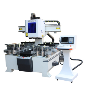 WEHO marca macchine per la lavorazione del legno <span class=keywords><strong>CNC</strong></span> scanalatura per legno Router Maker strumenti tenone e macchina da infilare
