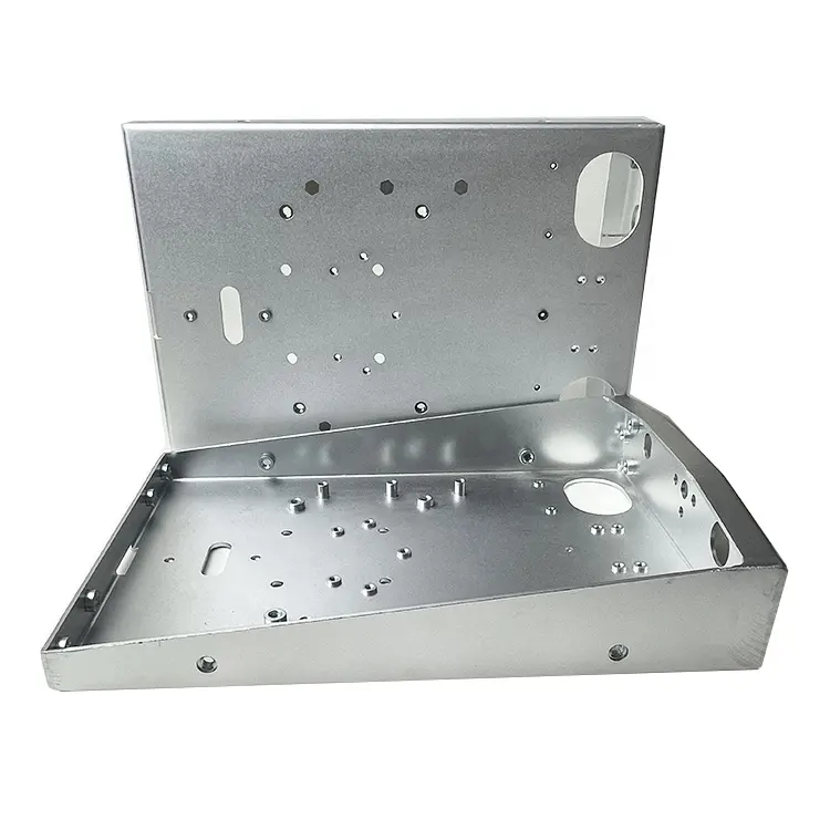 Custodia in lamiera di alluminio personalizzata servizio di taglio laser parti metalliche in acciaio inossidabile fabbricazione di lamiere