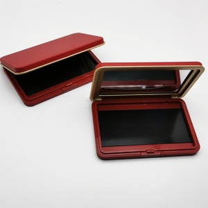 Palette ombretto rosso polvere cosmetica per il trucco compatto contenitore per rossetto rettangolo vuoto fard magnetico custodia per ombretti - Product Image 2