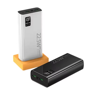 PORPIU 30000mAh Portable <strong>Power</strong> <strong>Bank</strong> Fast Charge 12V Double Bidirectional Quick Charge Display <strong>QC3.0</strong> PD22.5W USA Socket Type-C - Product Image 1