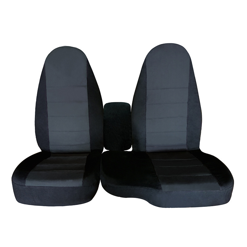 Black-dark gray-gray patchwork