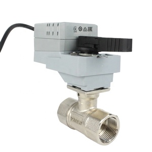 Válvulas de regulación de agua de alta precisión ac24v, válvulas eléctricas de control proporcional con señal de 2-10V 4-20mA para agua, aceite y gas - Product Image 3