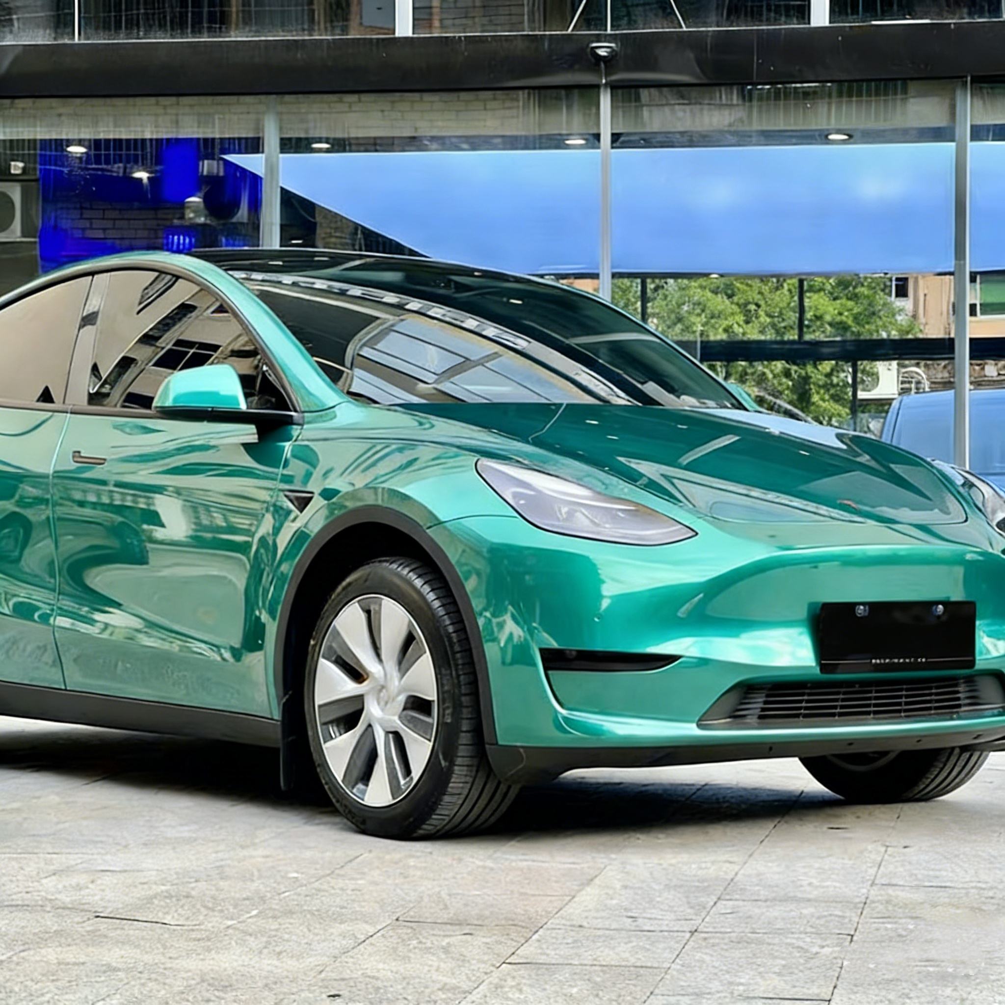 สีเขียว