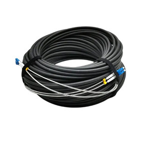 Cable de conexión de fibra óptica blindado FTTA CPRI 2 núcleos monomodo LC 30 metros al aire libre para solución de red de acceso de radio (RAN)