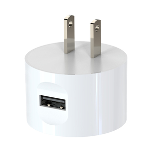 CE FCC 10.5W Pd充电器适配器圆形5V 2.1A USB快速充电手机充电器美国欧盟插头壁式充电器适配器 - Product Image 3