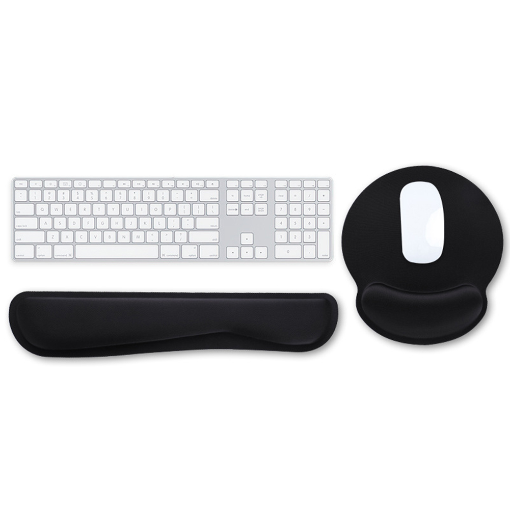 Teclado pad muñeca resto + Resto de muñeca redonda
