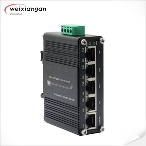 100 Gigabit Ethernet Port Switch mit flamm hemmendem QoS-Gehäuse Leichter Routing-Glasfaser-AC-Konverter - Product Image 3