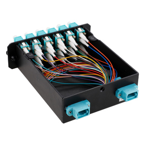 24 Cores LGX Box with MPO LC Cassettes Fiber Optic <strong>Patch</strong> <strong>Panel</strong> Compatible for 3G and 4G <strong>Networks</strong>