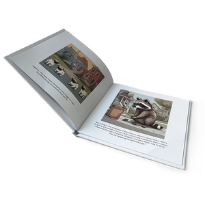 Rufus the Mischievous Raccoon on Demand Custom <strong>Book</strong> Hardcover Printing Storybook for Kids Board <strong>Books</strong> Picture <strong>Books</strong> for Children - Product Image 6