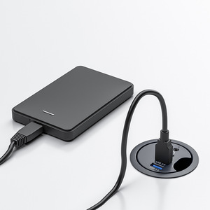Ses bağlantı noktası 2 USB3.0 tipi c adaptör şarj noktası 4 in 1 usb c hub - Product Image 3