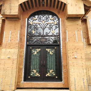 Хорошее качество, популярный новый дизайн, железная входная дверь - Product Image 4