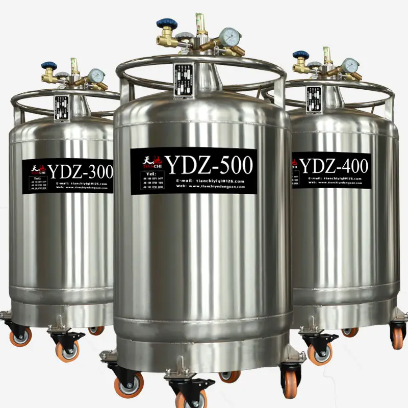 YDZ-100 самонапорный криогенный цилиндр с жидким азотом для научно-исследовательской транспортной больницы